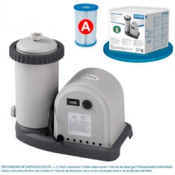 Depuradora Intex Cartucho Krystal 5.678 L/h 8 Depuradora Intex Cartucho Krystal 5.678 L/h -Piscinas Artículos Tienda 28636 depuradora de cartucho krystal clear tm 5678lh 1