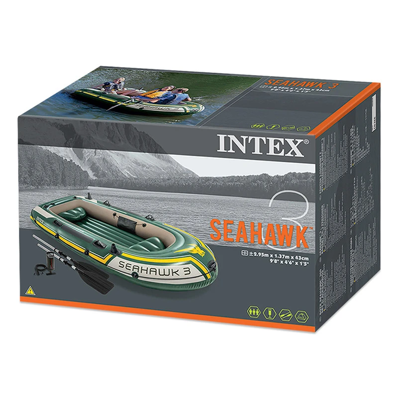 Barca Hinchable Seahawk 3 De Intex 5 Barca Hinchable Seahawk 3 De Intex - Imagen 3