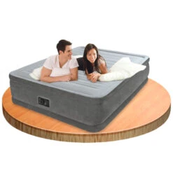 Intex Cama Dura-Beam Confort Plush 152x203x46 -Piscinas Artículos Tienda cama dura beam confort plush 152x203x46 4 2