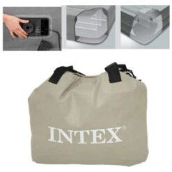 Intex Cama Dura-Beam Confort Plush 152x203x46 -Piscinas Artículos Tienda cama dura beam confort plush 152x203x46 2
