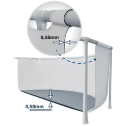 Piscina Intex Prisma Frame Rectangular 400x200x100cm -Piscinas Artículos Tienda caracteisticas piscina prisma 488x244x107cm de intex 1 1