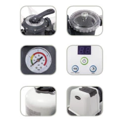 Depuradora De Arena Intex 12.000 L/h 28652 8 Depuradora De Arena Intex 12.000 L/h 28652 -Piscinas Artículos Tienda depuradora arena intex 12000 26652 partes