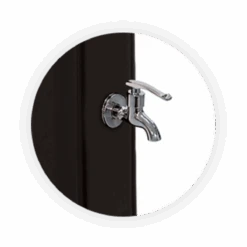 Ducha Solar Happy 4 X 4 Poolstar -Piscinas Artículos Tienda enjuague pies ducha solar happy 4x4 1