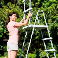 Escalera Intex Piscina 122-132 -Piscinas Artículos Tienda escalera intex 28077