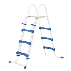 Piscina Ovalada 6,10 X 3,66 X 1,22 Con Depuradora Y Escalera -Piscinas Artículos Tienda escalera piscina ovalada