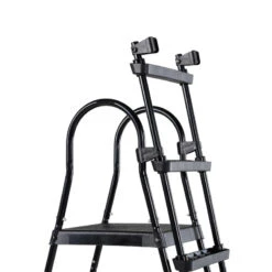 Piscina Black Limited 400x200x122cm -Piscinas Artículos Tienda escalera detalle elevada piscina exit cuero