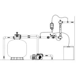 Equipo Desinfección Poolstyle Nano Tech UV-C 8 Equipo Desinfección Poolstyle Nano Tech UV-C -Piscinas Artículos Tienda esquema poolstyle nanotech uv