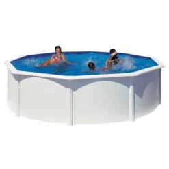 Piscina Desmontable Circular Gre Starpool 120cm -Piscinas Artículos Tienda gre starpool circular blanca 120 350 estructura