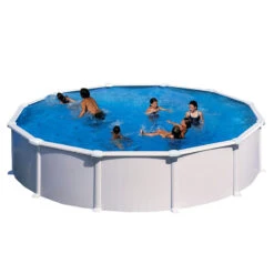Piscina Desmontable Circular Gre Starpool 120cm -Piscinas Artículos Tienda gre starpool circular blanca 120 550 estructura