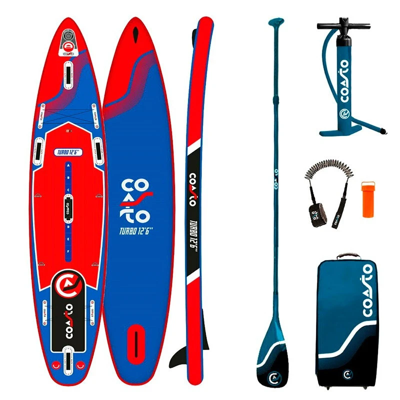 Tabla Hinchable SUP Coasto Turbo 12'6" Doble Cámara 3 Tabla Hinchable SUP Coasto Turbo 12'6" Doble Cámara