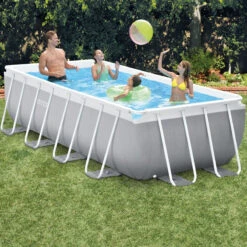 Prisma Frame Intex 400 X 200 X 122 CM -Piscinas Artículos Tienda intex prisma frame familia 3