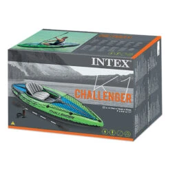 Intex Kayak Hinchable Challenger K1 -Piscinas Artículos Tienda kayak hinchable challenger k1 68305 caja