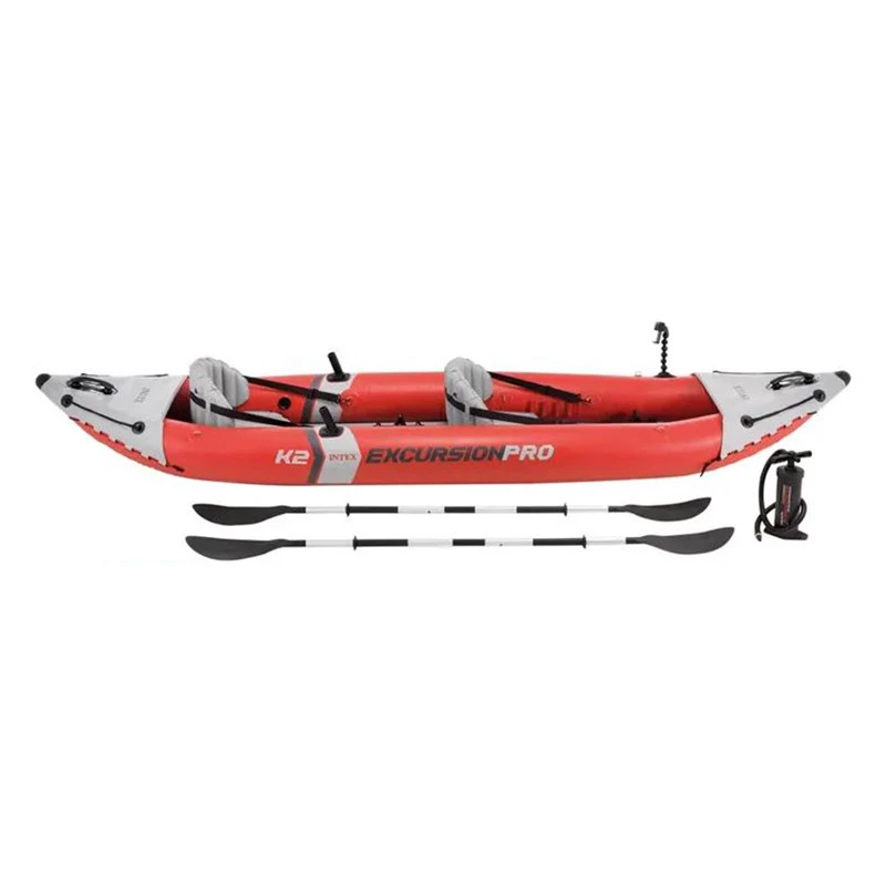 Kayak Hinchable PRO K2 Para 2 Personas De Intex 4 Kayak Hinchable PRO K2 Para 2 Personas De Intex - Imagen 2
