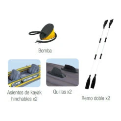 Kayak Hinchable Zray St. Croix -Piscinas Artículos Tienda kayak st croix zray accesorios