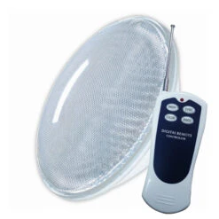 Lámpara Led PAR56 -Piscinas Artículos Tienda lampara led par56 pqs con mando 2
