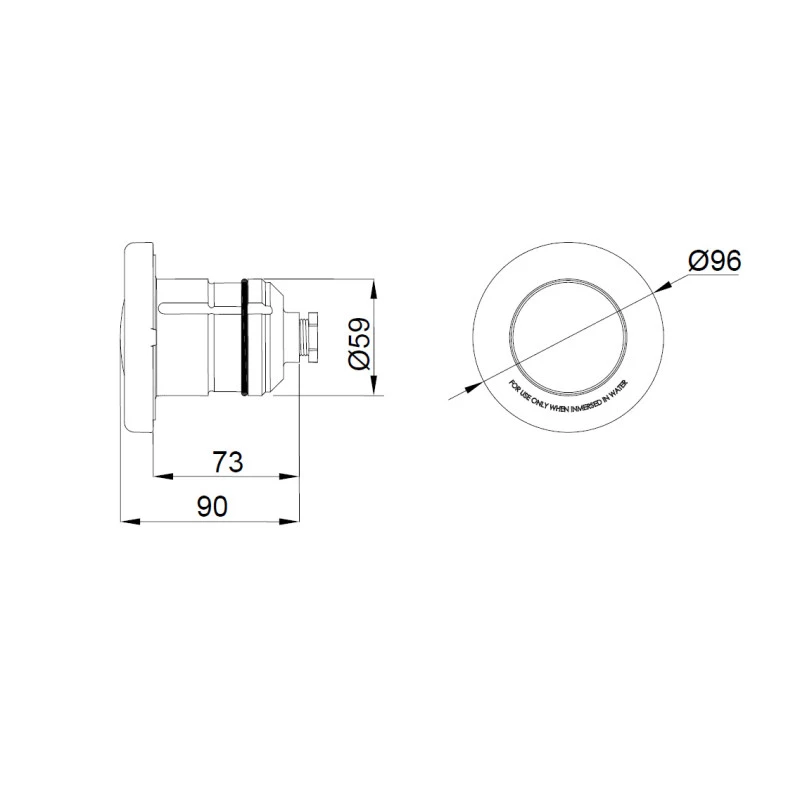 Proyector Led Lumiplus Mini V2 Acople Rápido Astralpool 4 Proyector Led Lumiplus Mini V2 Acople Rápido Astralpool - Imagen 2