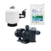 Pack Bomba Sena, Filtro Skypool Y Material Filtrante -Piscinas Artículos Tienda pack bomba filtro vidrio afm 3