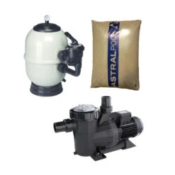 Pack Bomba Sena, Filtro Aster Y Material Filtrante