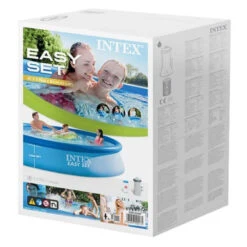 Piscina Intex Easy Set Ø396x84cm -Piscinas Artículos Tienda packaging piscina easy jet intex 1
