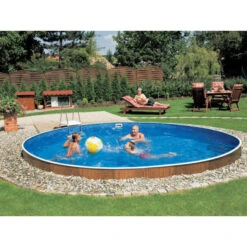 Piscina Wood Altura 1.20m 8 Piscina Wood Altura 1.20m -Piscinas Artículos Tienda piscina azuro wood enterrada