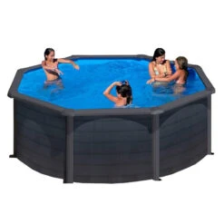 GRE Piscina Starpool Redonda Grafito 120 Cm