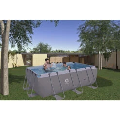 Jilong Piscina Rectangular Steel Frame 4x2x1m -Piscinas Artículos Tienda piscina jilong tubular 17726