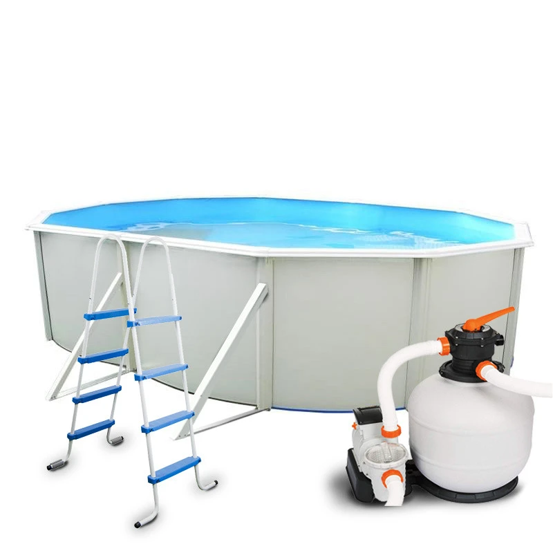 Piscina Ovalada Maliboo Con Depuradora De Arena 11.355 L/h 3 Piscina Ovalada Maliboo Con Depuradora De Arena 11.355 L/h