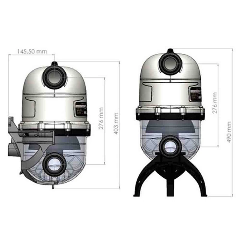 Prefiltro Hidrociclónico Hydrospin 5 Prefiltro Hidrociclónico Hydrospin - Imagen 3