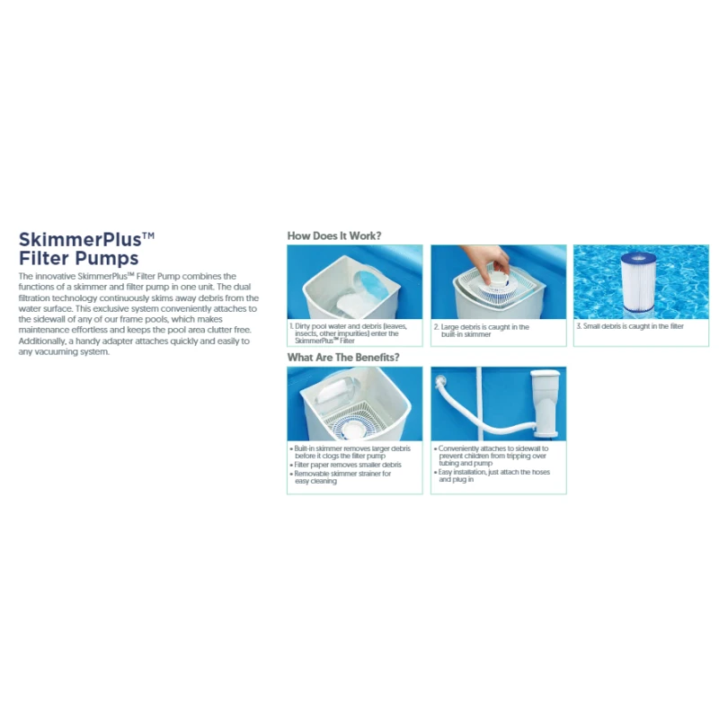 Piscina Swing Elite 4,57 X 1,22 M + Depuradora + Escalera 5 Piscina Swing Elite 4,57 X 1,22 M + Depuradora + Escalera - Imagen 3