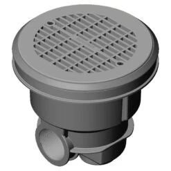 Sumidero NORM Rejilla Plana Piscina Liner Y Prefabricada 9 Sumidero NORM Rejilla Plana Piscina Liner Y Prefabricada -Piscinas Artículos Tienda sumidero norm abs rejilla plana gris